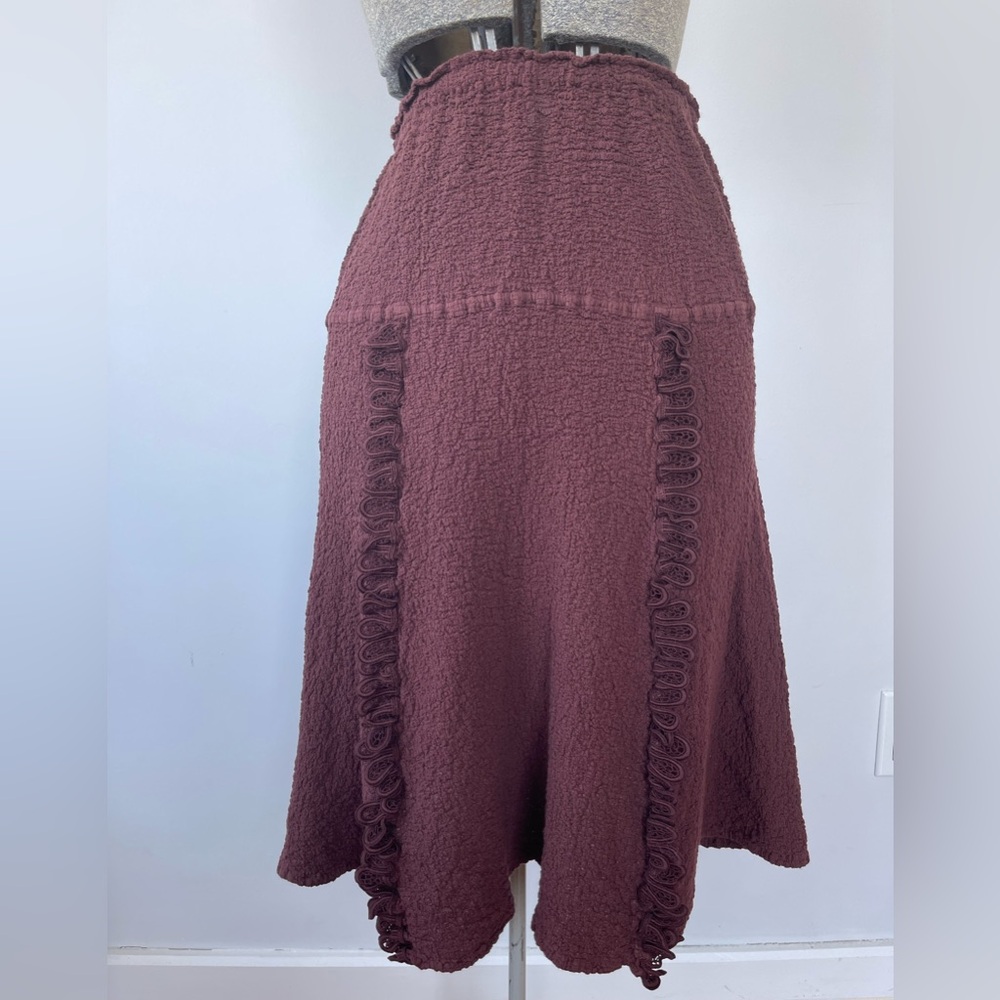SOLD Issey Miyake Me Cauliflower Stretch Skirt